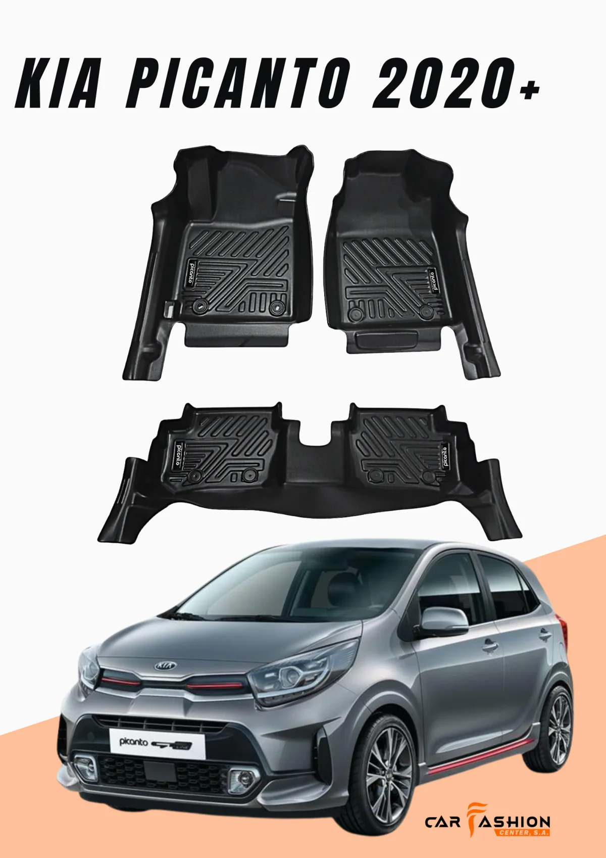 ALFOMBRAS 5D KIA PICANTO 2020+