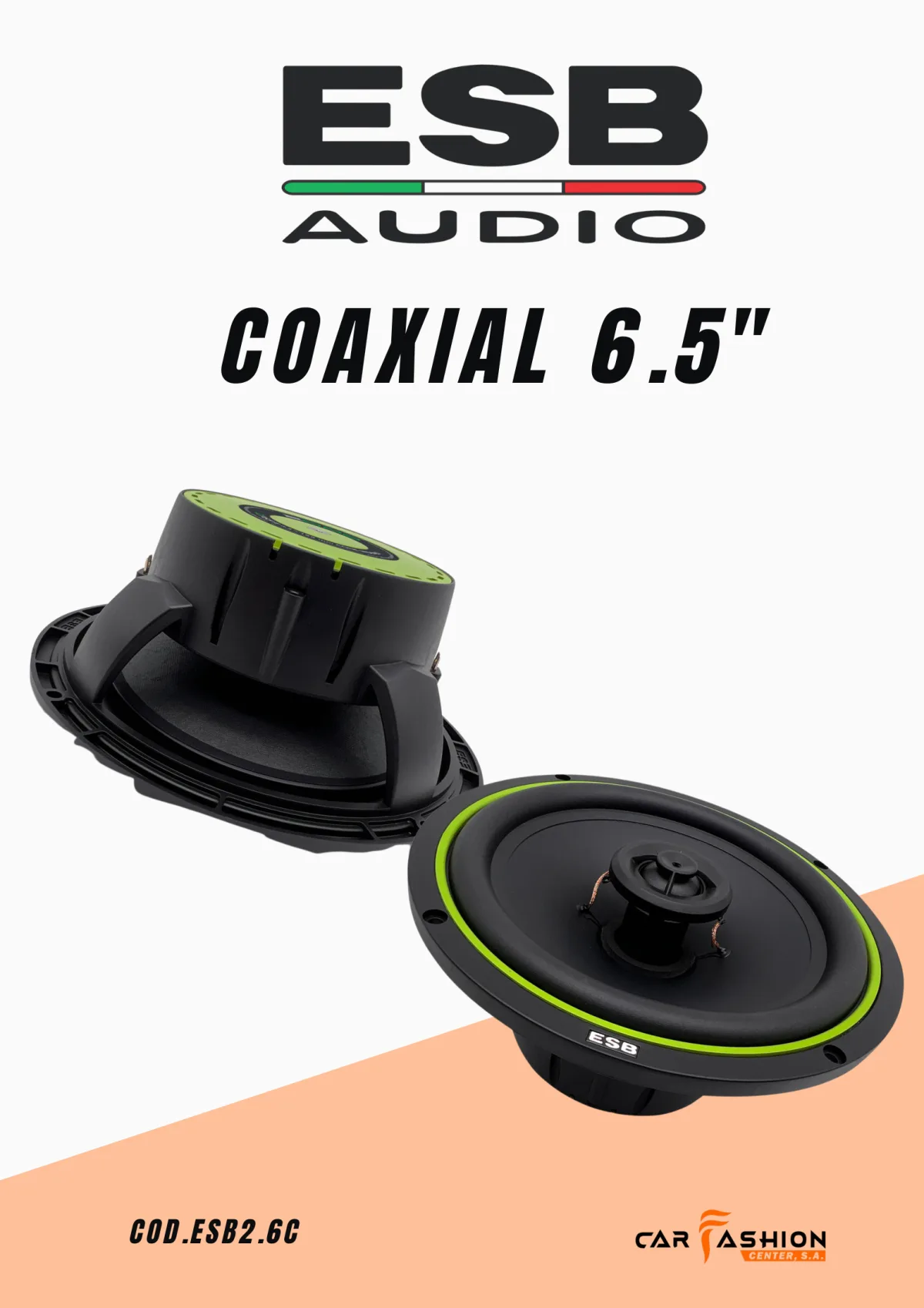 ESB Audio Serie 2000 – Coaxiales 6.5"