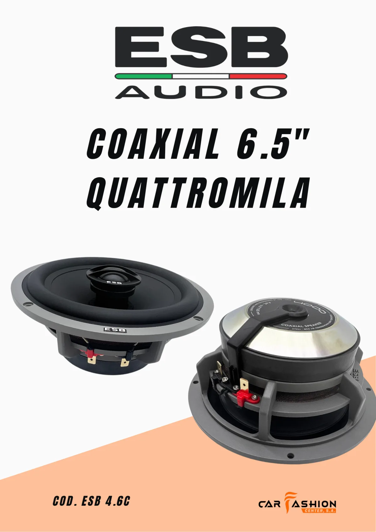ESB Audio-COAXIAL 6.5"  QUATTROMILA