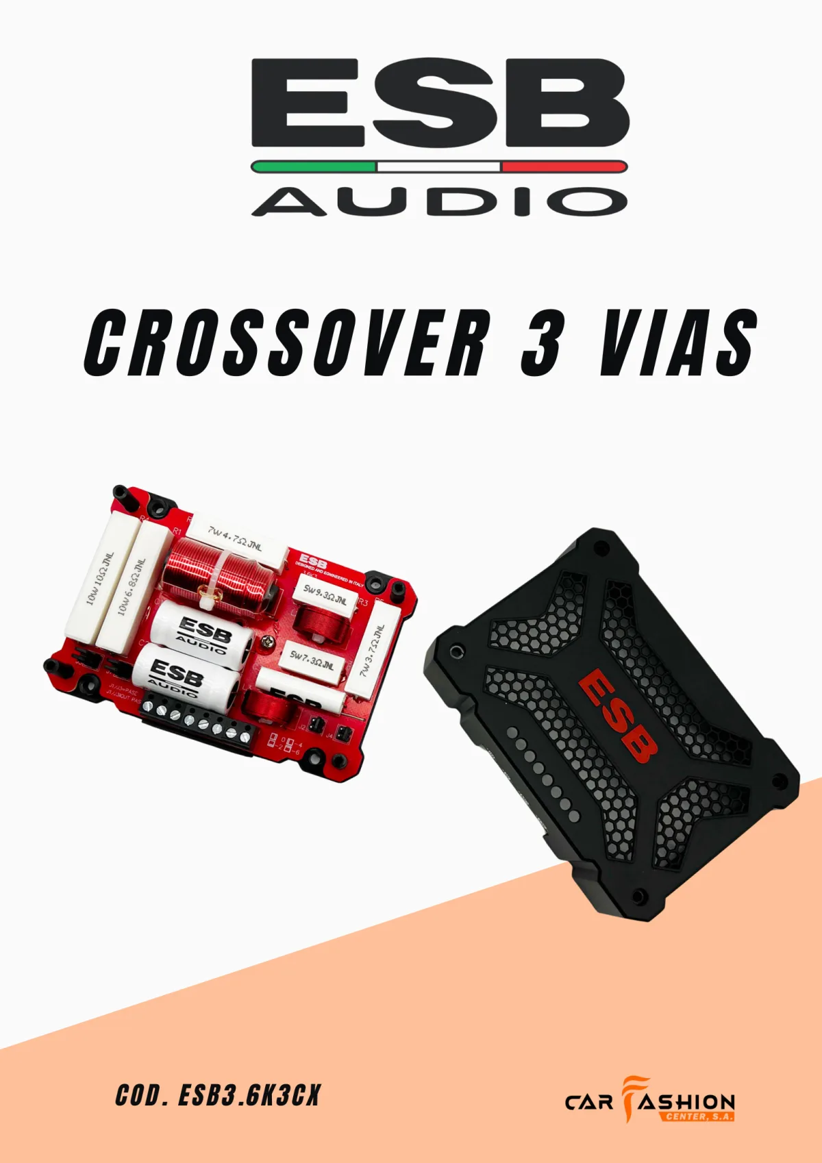 ESB Audio – Crossover Pasivo de 3 Vías