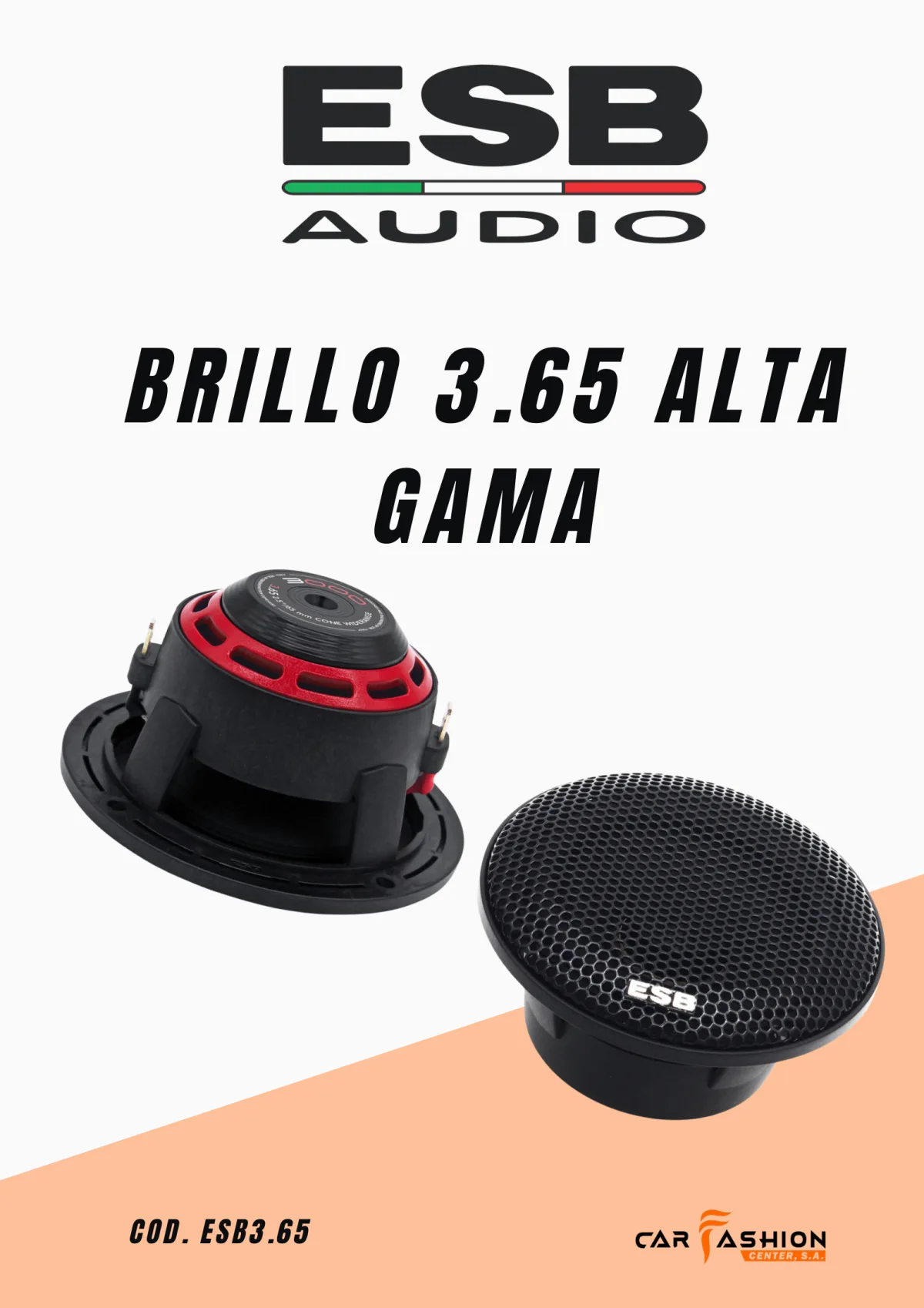 ESB Audio-BRILLO 3.65 ALTA GAMA